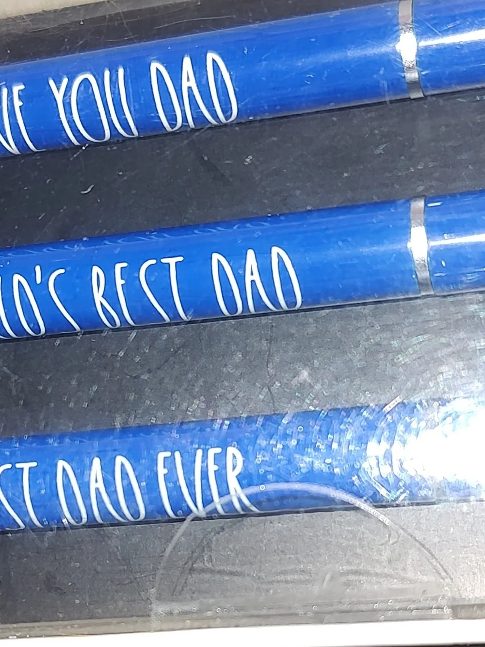 New! Rae Dunn Set of 3 Blue 